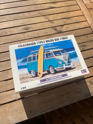 Maqueta VW Type 2 Micro Bus 1963 (1:24)