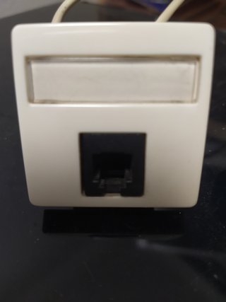 Toma de  teléfono fijo NIESSEN STYLO