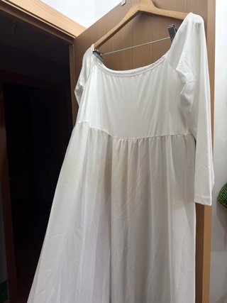 Vestido Morado y blanco  Sesión Embarazo