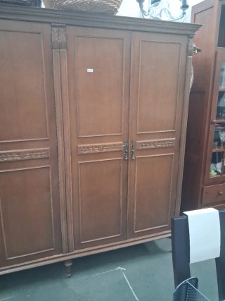 Armario clásico madera maciza gran capacidad