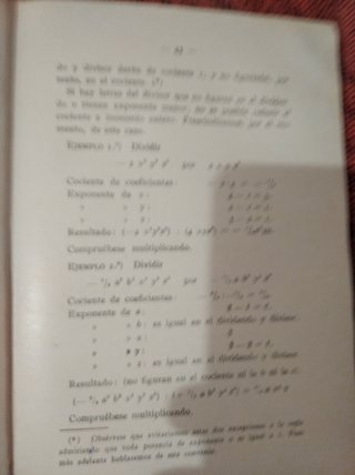 Libro Antiguo Álgebra Y Trigonometría Rey Pastor P