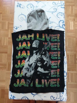 Sudadera sin mangas Bob Marley años 90