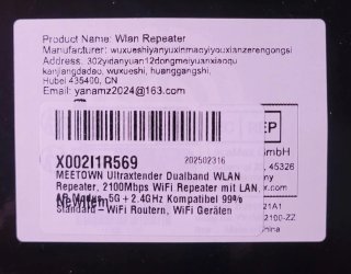 Repetidor WiFi 5Ghz y 2.4Ghz