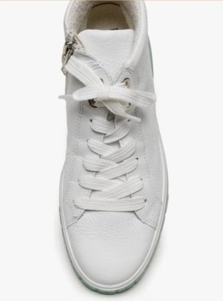 Botines de Piel Ara Blancos