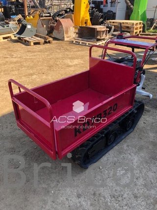 Carretilla Dumper Oruga Kuril 7 Hp KD7B320