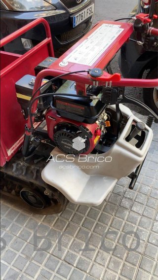 Carretilla Dumper Oruga Kuril 7 Hp KD7B320