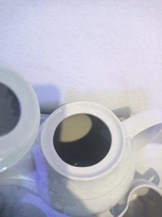 Juego de té porcelana flores
