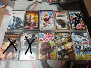 Lote 10 Juegos PSP: Azione, Corse, Sport