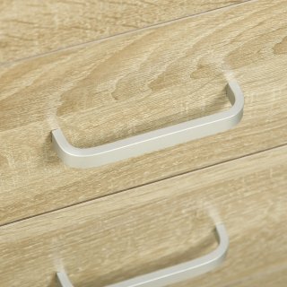 Scrivania in Legno con 2 Cassetti 2 Chiavi