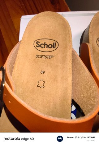 Sandali Scholl Nicole Camel - Taglia 39