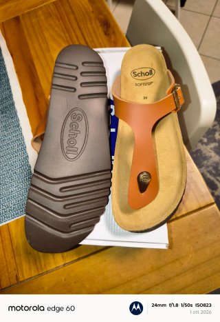 Sandali Scholl Nicole Camel - Taglia 39