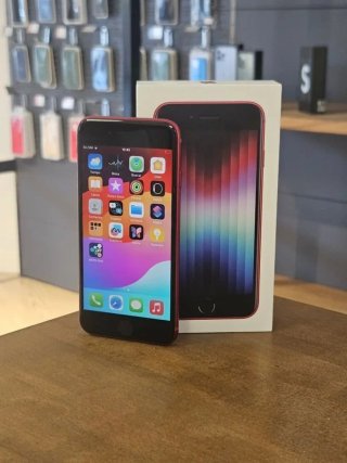 IPHONE SE 2022 128GB ROJO BATERIA 100%