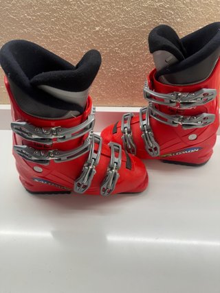 2 pares de Botas de esquí Salomon Niños Rojas