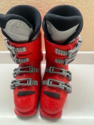 2 pares de Botas de esquí Salomon Niños Rojas
