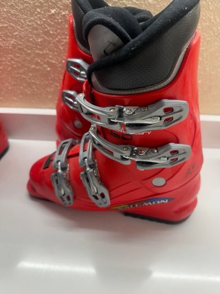 2 pares de Botas de esquí Salomon Niños Rojas
