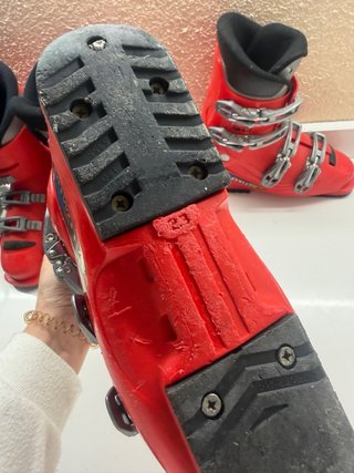 2 pares de Botas de esquí Salomon Niños Rojas