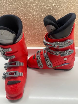 2 pares de Botas de esquí Salomon Niños Rojas
