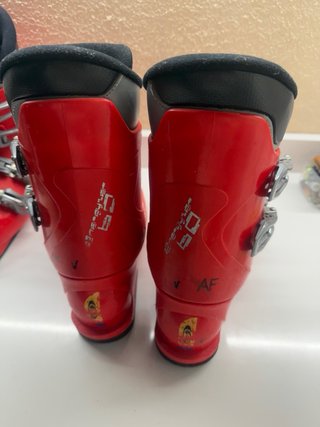 2 pares de Botas de esquí Salomon Niños Rojas