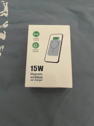 Cargador Inalámbrico Magnético para Coche 15W