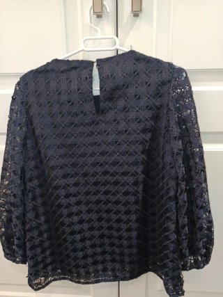 Blusa Massimo Dutti Negra Talla S