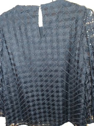 Blusa Massimo Dutti Negra Talla S