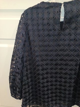 Blusa Massimo Dutti Negra Talla S