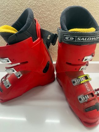 Botas de esquí Salomon Adulto Rojas
