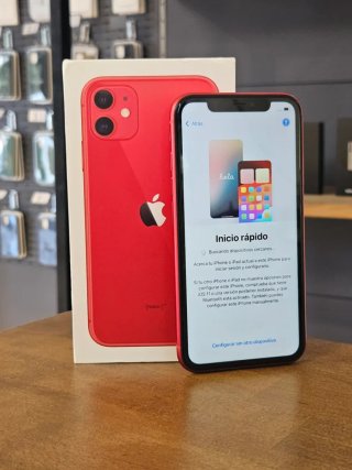 IPHONE 11 64GB ROJO BATERIA 100%
