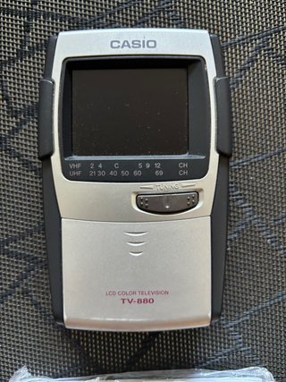 Mini TV Casio TV-880 LCD Color