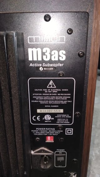 Subwoofer Mission M3AS