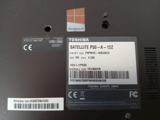 Portátil Toshiba Satellite P50-A-12Z