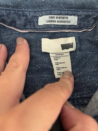 Vestido camisero Levi's azul