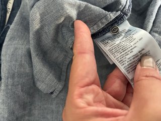 Vestido camisero Levi's azul