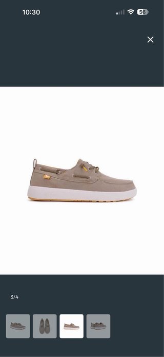 Mocasines Pitas Talla 44 Beige