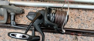Cañas de Pescar Shimano  antares con Carrete Shima