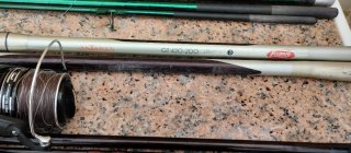 Cañas de Pescar Shimano  antares con Carrete Shima