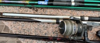 Cañas de Pescar Shimano  antares con Carrete Shima