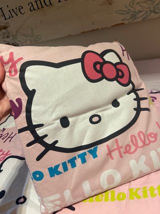 Funda nórdica y funda almohada Hello Kitty cam90cm