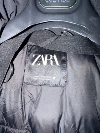 Plumas largo Zara