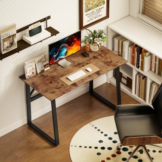 Scrivania Industriale Legno Acciaio 120x60x76 cm