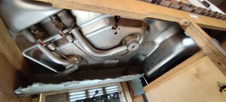 Cocina de Gas y Fregadero para Autocaravana
