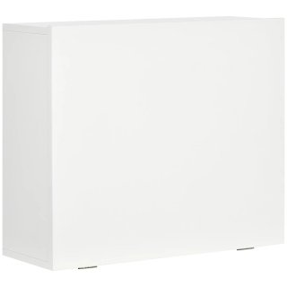 Scrivania a Muro Pieghevole Bianca 60x21.5x50 cm