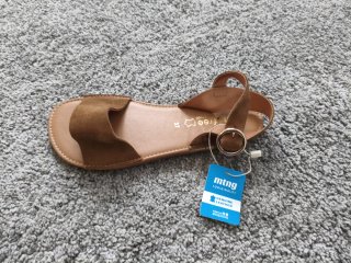 Sandalias Mustang Free Barefoot Marrones Talla 37