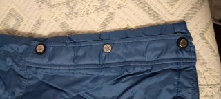 Pantalón de Esquí Azul con Tirantes