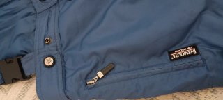 Pantalón de Esquí Azul con Tirantes