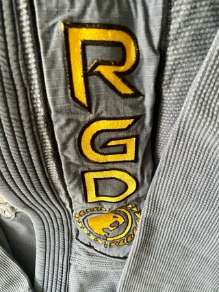 Kimono Jiu Jitsu Renzo Gracie Azul/Dorado L-XL