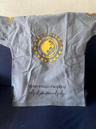 Kimono Jiu Jitsu Renzo Gracie Azul/Dorado L-XL
