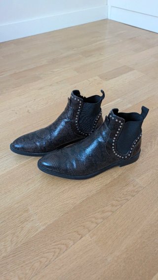 Botines Zara con Tachuelas Talla 38