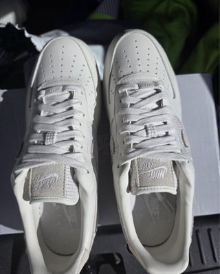 Nike Air Force 1 Beige/Blanco Nuevas