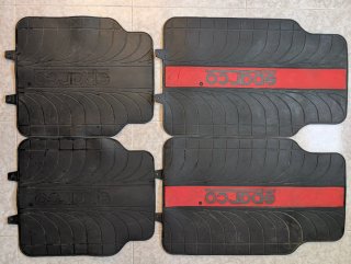 Set de 4 Alfombrillas de Goma Sparco